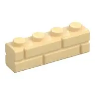 PROFILE BRICK 1x4 SINGLE GRO.