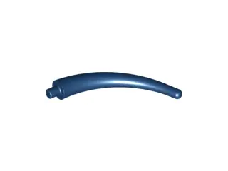 Dark Blue Dinosaur Tail End Section / Horn