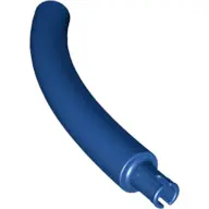 Dark Blue Dinosaur Tail / Neck Middle Section with Bar Hole and Technic Pin