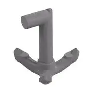 3-HOOK W. ANGLE SHAFT Ø3.2