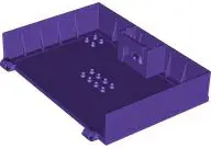 Dark Purple Container, Book Cover Half, 16 x 12 x 2 2/3 with Lock Compartment (Storybook Adventures)