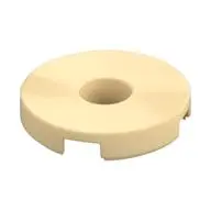 FLAT TILE 2X2 ROUND W. HOLE Ø4.85