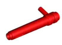 Red Cylinder 1 x 5 1/2 with Bar Handle (Friction Cylinder)