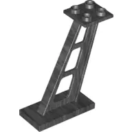 Pearl Dark Gray Support 2 x 4 x 5 Stanchion Inclined, 5mm Wide Posts