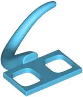 Medium Azure Minifigure Costume Tail Mouse