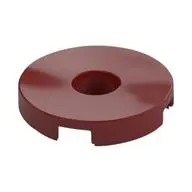 FLAT TILE 2x2 ROUND W. HOLE Ø4.85
