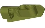 Olive Green Technic, Panel Fairing #22 Very Small Smooth, Side A