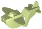 Yellowish Green Motorcycle Fairing, Stuntz Airplane Bike