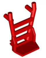 Red Minifigure, Utensil Hand Truck Frame
