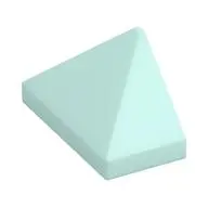 END RIDGED TILE 1X2/45°