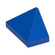 END RIDGED TILE 1X2/45°