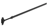 Black Rip Cord 5 x 35 Flat