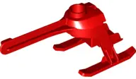 Red Flying Helicopter Model Body