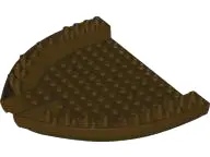 Dark Brown Boat, Hull Brick 16 x 13 x 2