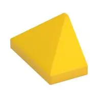 END RIDGED TILE 1X2/45°