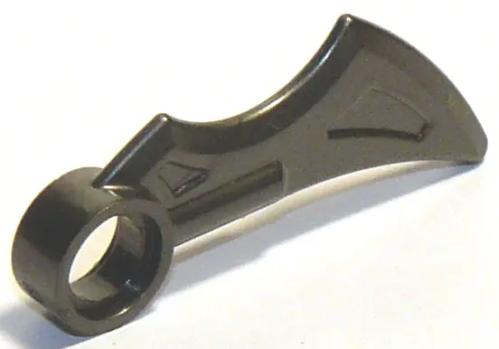 Pearl Dark Gray Wing 1 x 4 with Pin Hole
