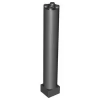 Black Support 2 x 2 x 11 Solid Pillar