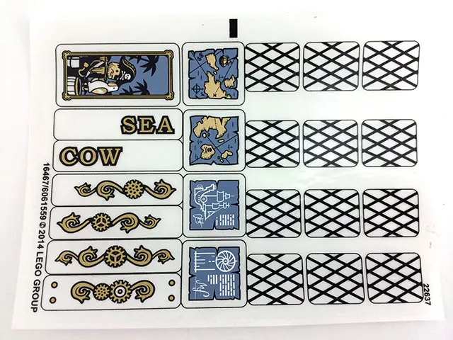 Sticker Sheet for Set 70810 - (16467/6061559)