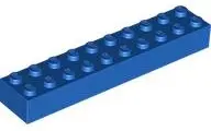 Blue Brick 2 x 10