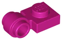 Magenta Plate, Modified 1 x 1 with Light Attachment - Thick Ring