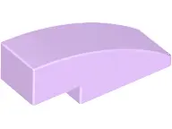 Lavender Slope, Curved 3 x 1