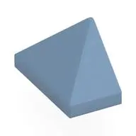 END RIDGED TILE 1X2/45°