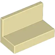 Tan Panel 1 x 2 x 1