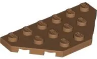 Nougat Wedge, Plate 3 x 6 Cut Corners