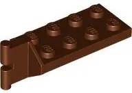 Brown Hinge Plate 2 x 4 with Articulated Joint - Male