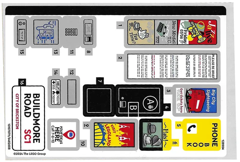 Sticker Sheet for Set 21347 - (10107879/6482608)