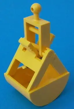 Yellow Crane Bucket with Spring and Yellow Handle (3489 / bb0217 / 3490)