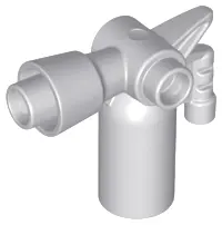 Light Bluish Gray Duplo Utensil Fire Extinguisher, Elaborate Handle