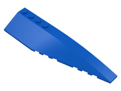 Blue Wedge 12 x 3 Right