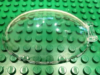 Trans-Clear Windscreen 8 x 6 x 2 1/3 Bubble Canopy with Bar Handle