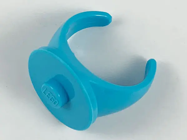 Medium Azure Ring with Stud - 14mm Inside Diameter