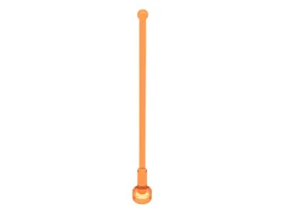 Trans-Orange Antenna Whip 8H