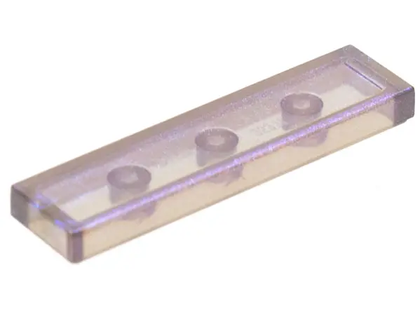 Satin Trans-Brown Tile 1 x 4