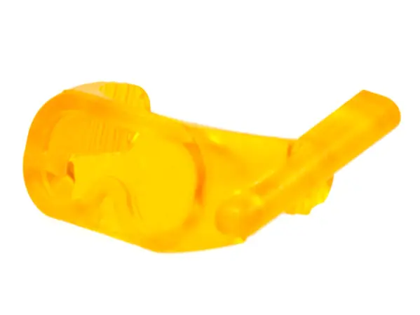 Trans-Orange Minifigure, Visor Scuba Diver Mask