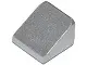 Metallic Silver Slope 30 1 x 1 x 2/3