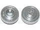 Metallic Silver Minifigure, Utensil Barbell Weight