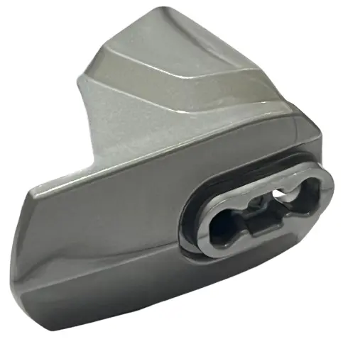 Flat Silver Hero Factory Armor with Ball Joint Socket - Size 4
