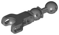 Dark Bluish Gray Hero Factory Arm / Leg with Ball Joint on Axle and Ball Socket and Pin Hole