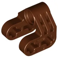 Reddish Brown Technic, Axle and Pin Connector Perpendicular Split