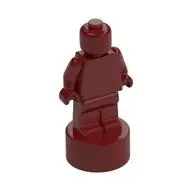 Dark Red Minifigure, Utensil Statuette / Trophy