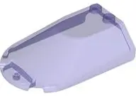Trans-Purple Windscreen 6 x 4 x 1 1/3 Canopy Sloped Sides