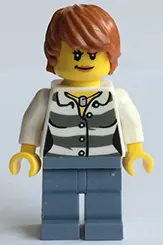 Swamp Police - Crook Female with Dark Orange Hair