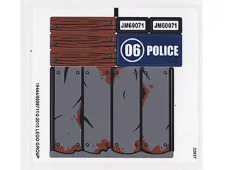 Sticker Sheet for Set 60071 - (19444/6099711)