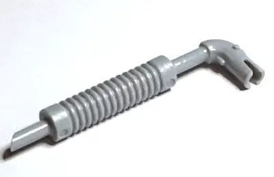 Light Bluish Gray Vehicle, Exhaust Pipe with Technic Pin