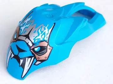 Dark Azure Flywheel Fairing Large Cat Streamlined Shape with Sir Fangar Pattern
