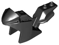 Black Motorcycle Fairing, Racing (Sport) Bike